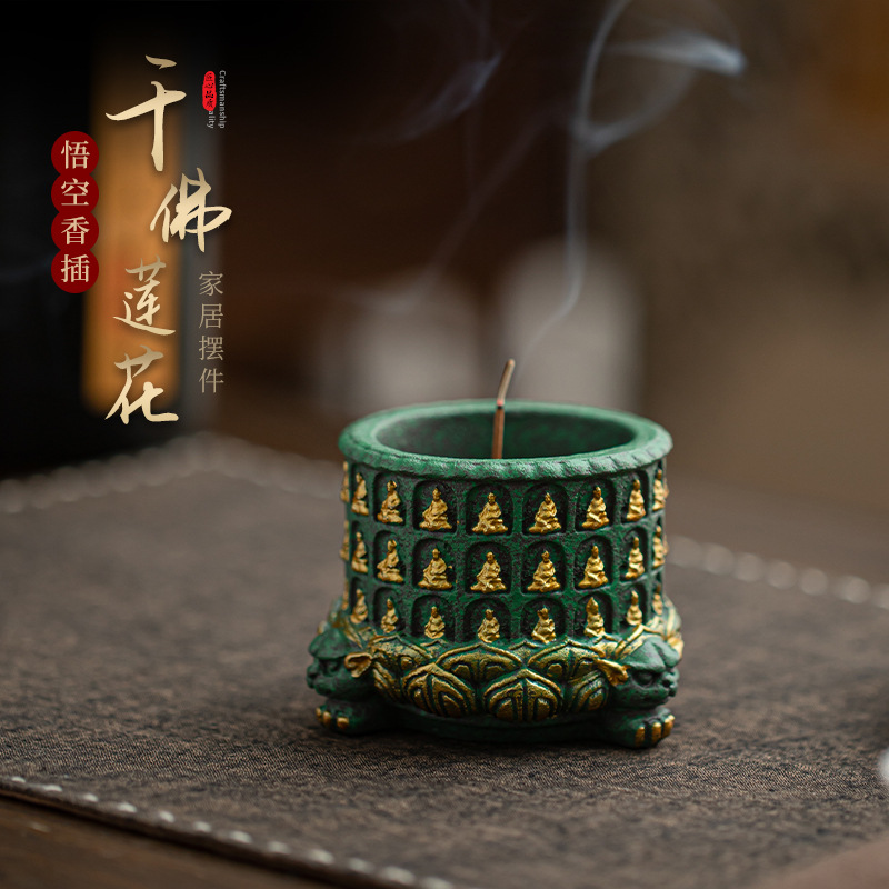 Home Fragrance Zen - Support d'encens en pierre de sable