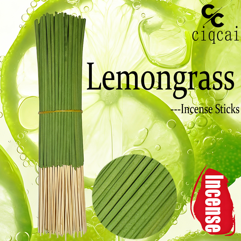 Home Fragrance Lemongrass - Bâtonnets d'encens épais de qualité supérieure