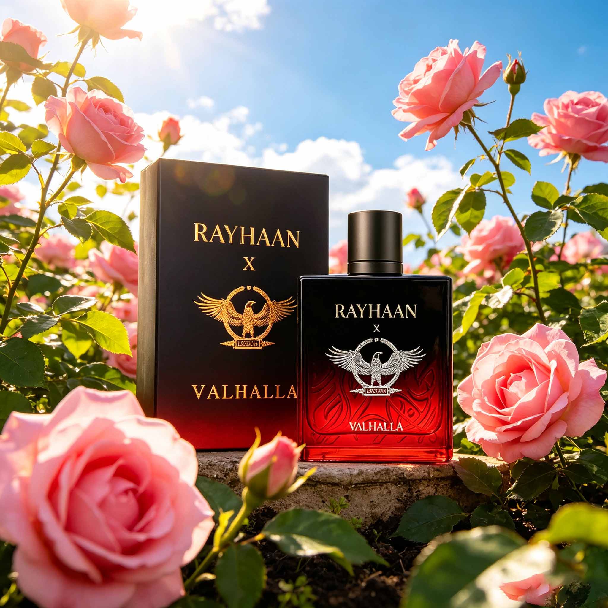 Home Fragrance Red Wine - Parfum RAYHAAN Valhalla Eagles pour homme,