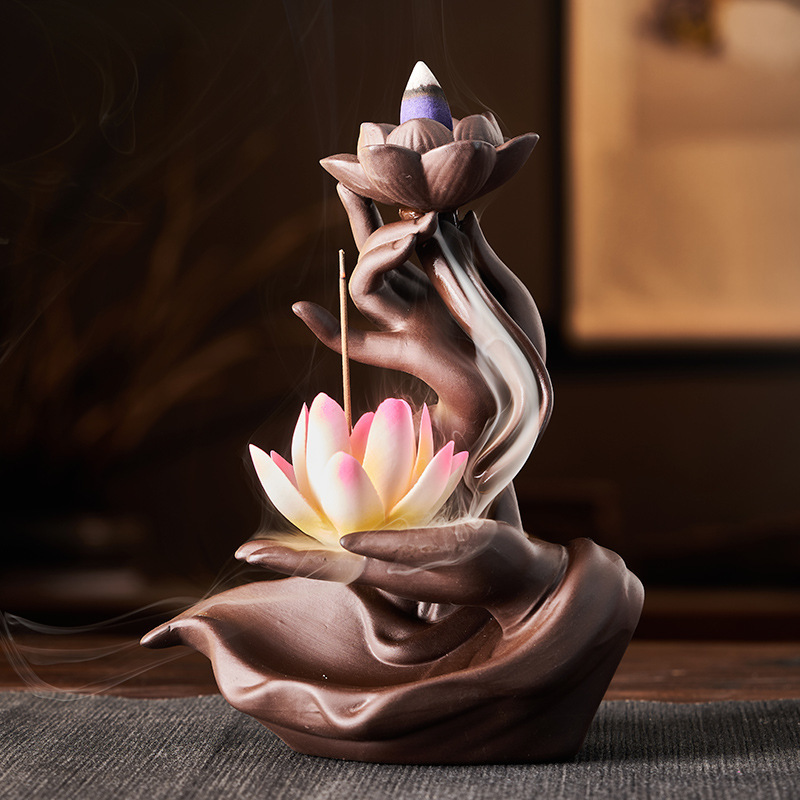 Brûleur d'encens à reflux en c - Home Fragrance Zen avis et prix