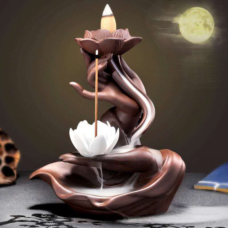 Brûleur d'encens à reflux en c - Home Fragrance Zen avis et prix
