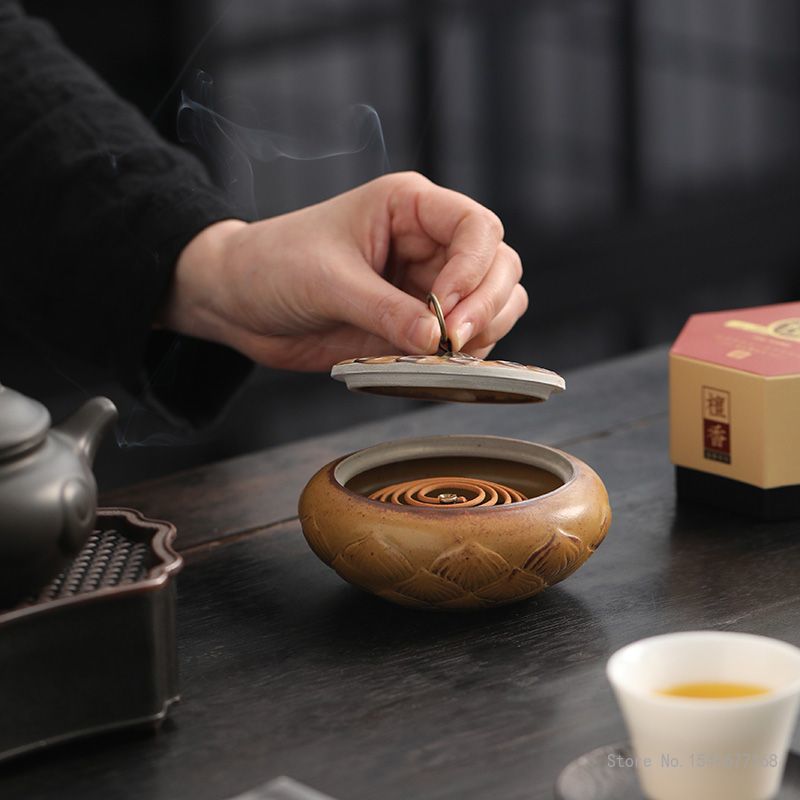 Petit brûleur d'encens Lotus c - Home Fragrance Zen avis et prix