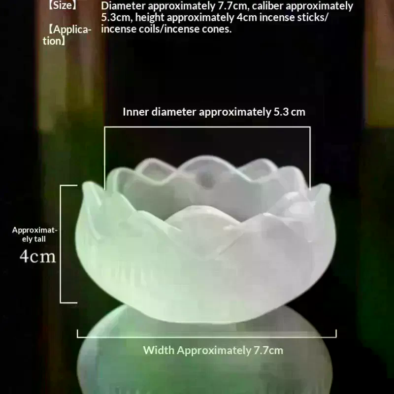 Porte-encens créatif en verre  - Home Fragrance Zen avis et prix