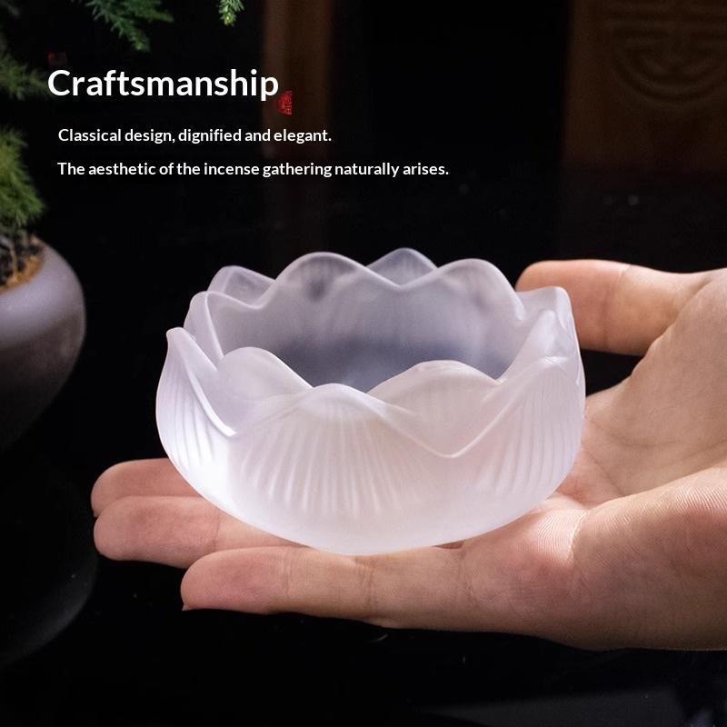 Porte-encens créatif en verre  - Home Fragrance Zen avis et prix